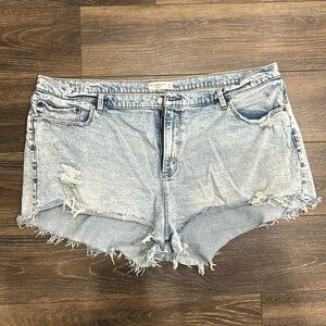 Abercrombie Curve Love Jean Shorts - Size 22